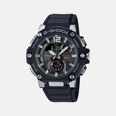 G-Shock Men Quartz Black Dial Analog-Digital Resin Watch G1076