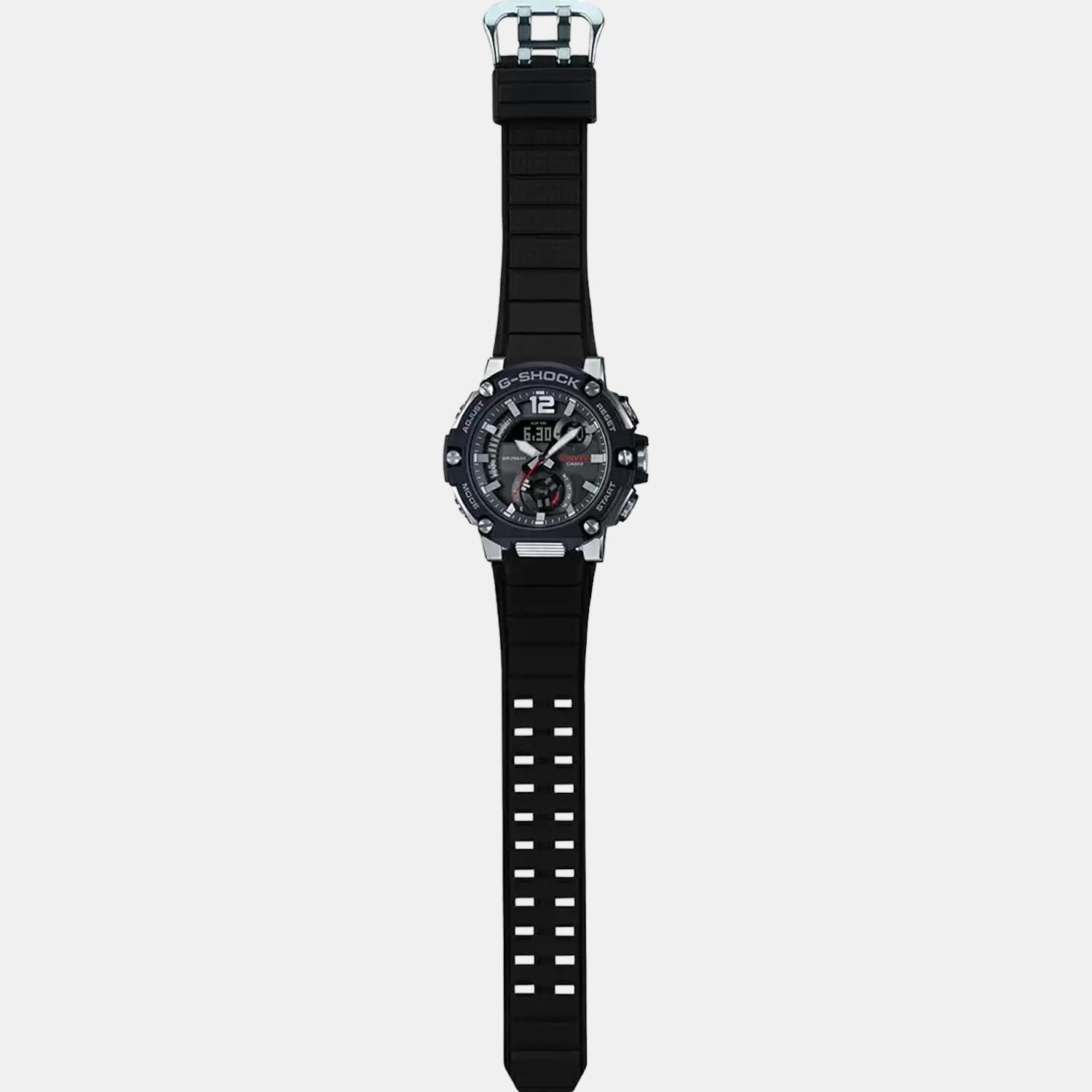 G-Shock Men Quartz Black Dial Analog-Digital Resin Watch G1076