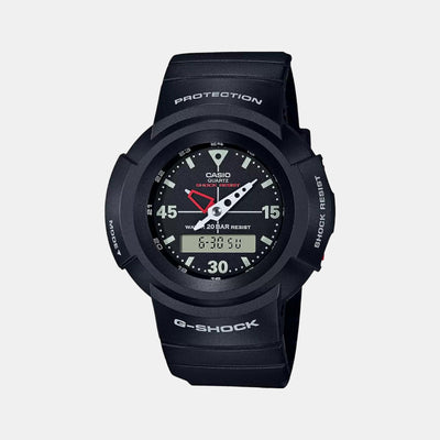 G-Shock Men Quartz Black Dial Analog-Digital Resin Watch G1079