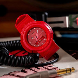 Casio G-Shock AW-500 Series Red Dial Men 47.7mm G1081 AW-500BB-4E