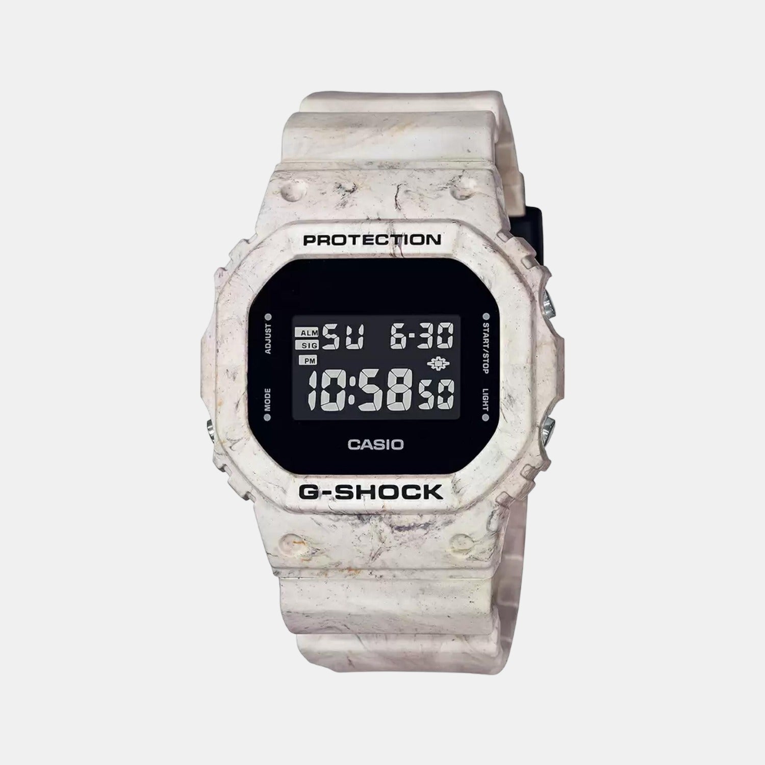 G-Shock Men Quartz Black Dial Digital Resin Watch G1087