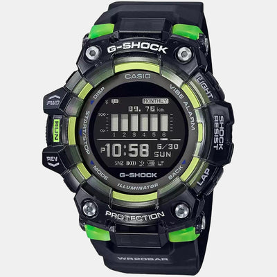 G-Shock Men Quartz Black Dial Digital Resin Watch G1090