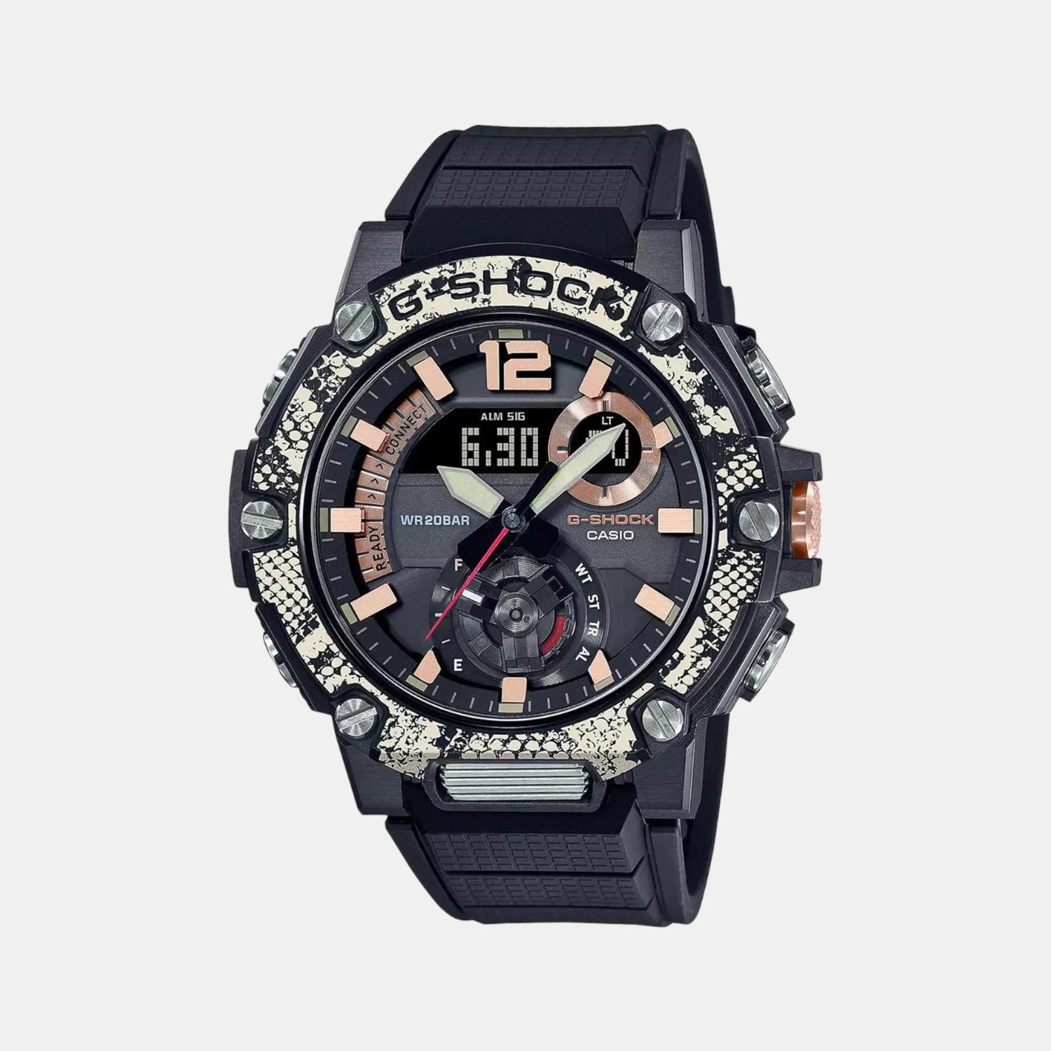 G-Shock Men Quartz Black Dial Analog-Digital Resin Watch G1092