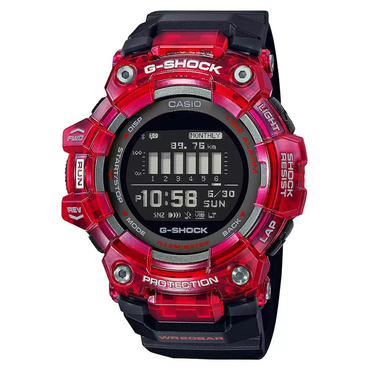 Casio G-Shock Black Dial Men 49.3mm