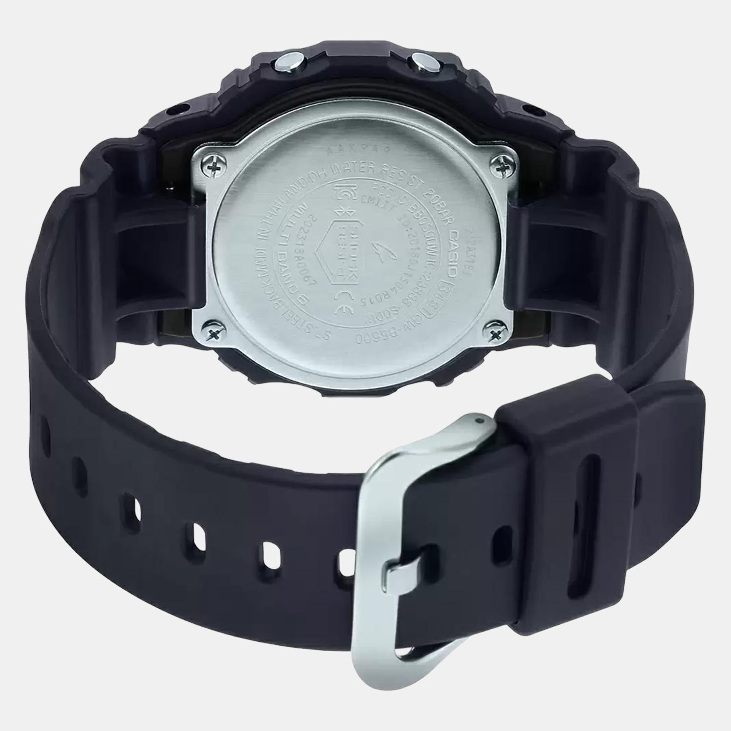 G-Shock Men Quartz Black Dial Digital Resin Watch G1097