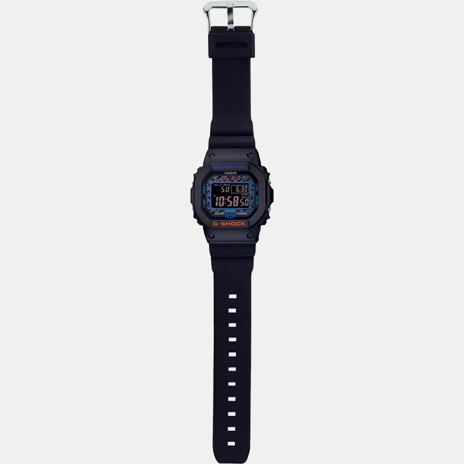 G-Shock Men Quartz Black Dial Digital Resin Watch G1097