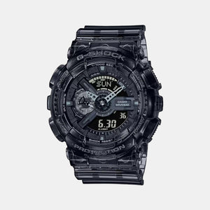 G-Shock Men Quartz Black Dial Analog-Digital Resin Watch G1100
