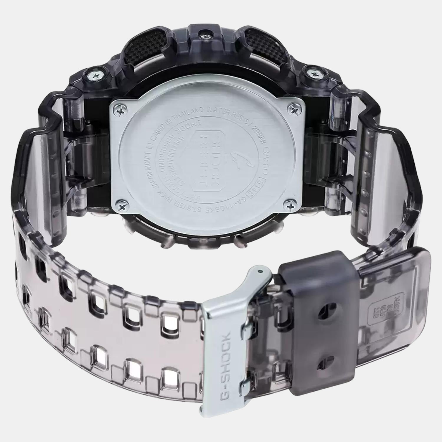 G-Shock Men Quartz Black Dial Analog-Digital Resin Watch G1100