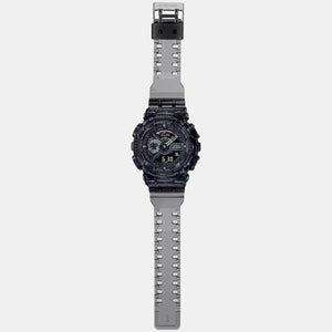 G-Shock Men Quartz Black Dial Analog-Digital Resin Watch G1100