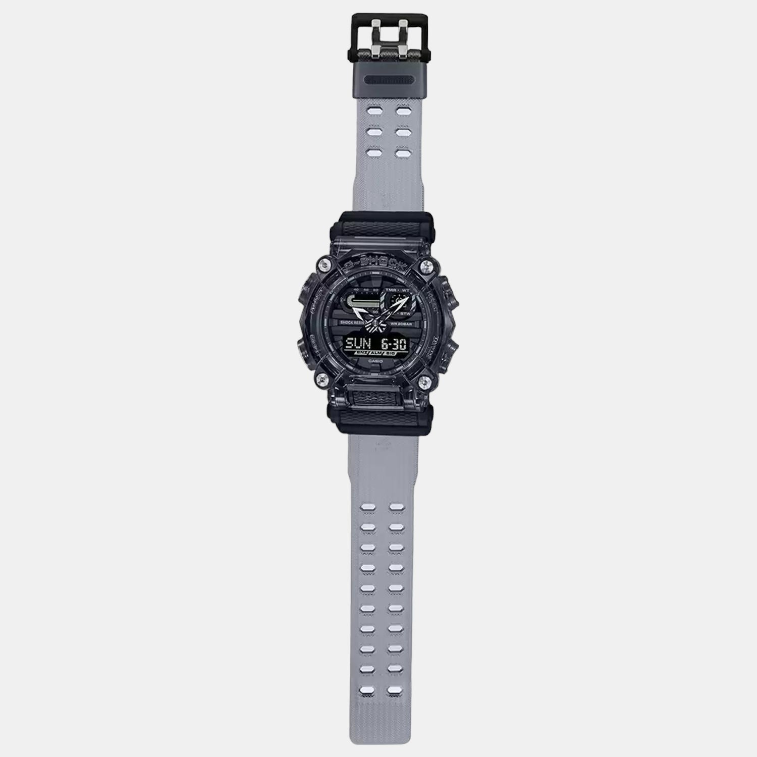 G-Shock Men Quartz Black Dial Digital Resin Watch G1101
