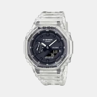 G-Shock Men Quartz Black Dial Analog-Digital Resin Watch G1102
