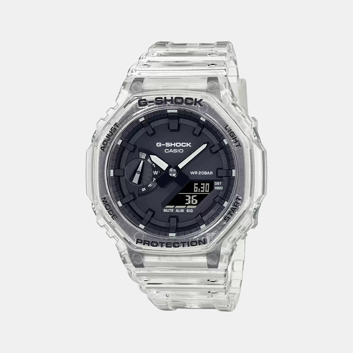 G-Shock Men Quartz Black Dial Analog-Digital Resin Watch G1102