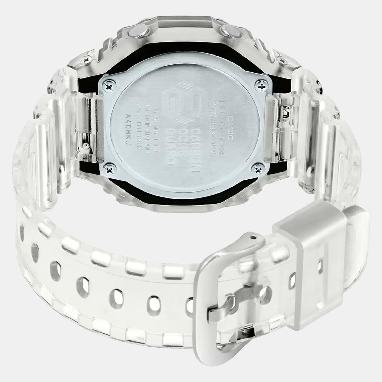 G-Shock Men Quartz Black Dial Analog-Digital Resin Watch G1102