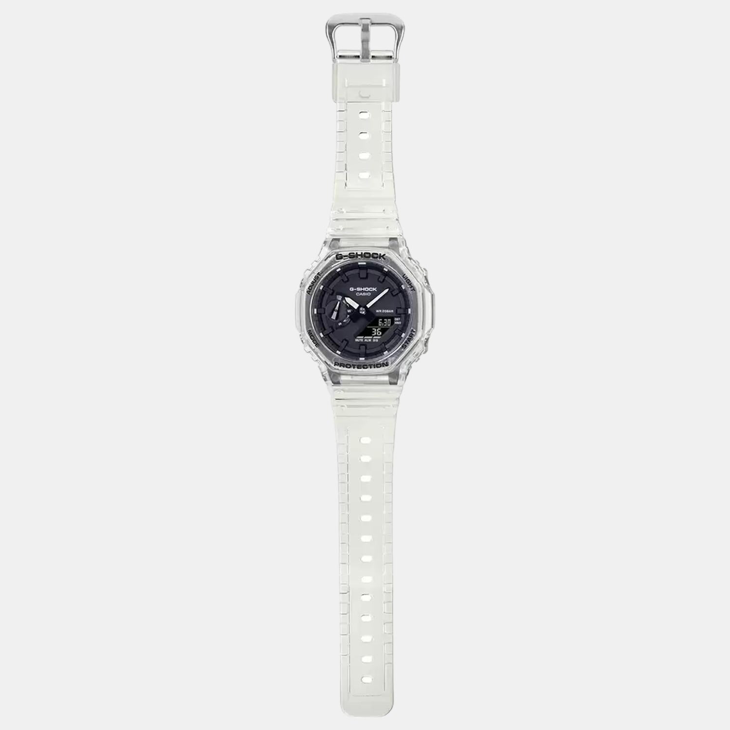 G-Shock Men Quartz Black Dial Analog-Digital Resin Watch G1102
