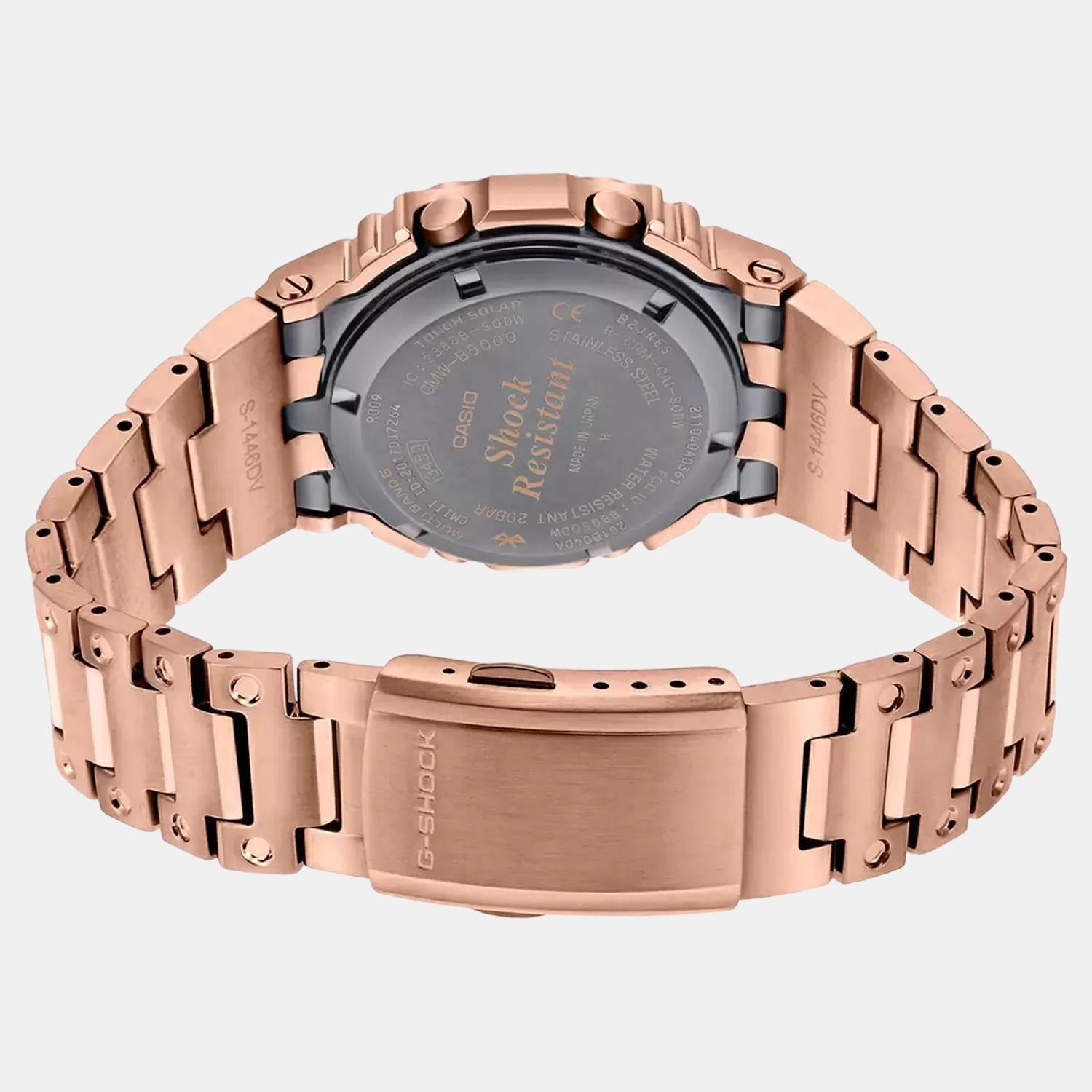 G-Shock Men Quartz Two Tone Dial Digital Stainless Steel Watch G1105