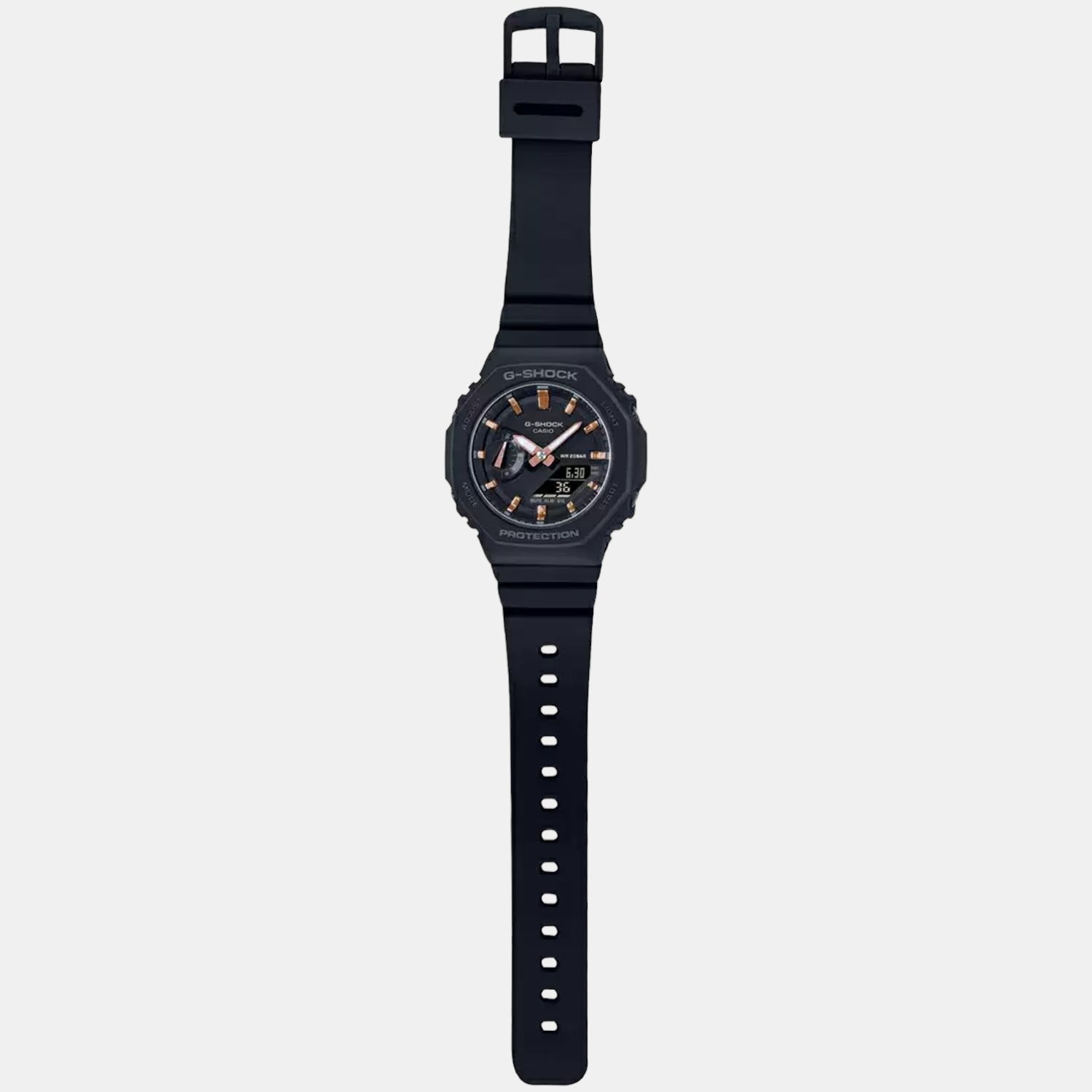 G-Shock Women Quartz Black Dial Analog-Digital Resin Watch G1107