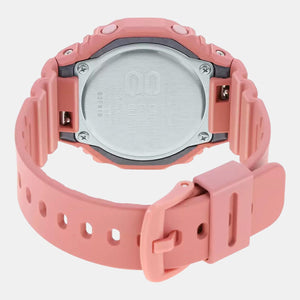 G-Shock Women Quartz Pink Dial Analog-Digital Resin Watch G1108