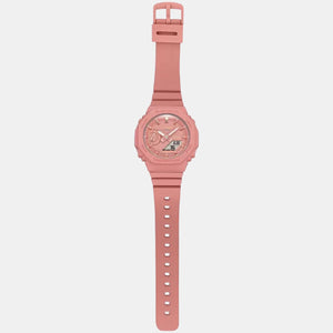 G-Shock Women Quartz Pink Dial Analog-Digital Resin Watch G1108