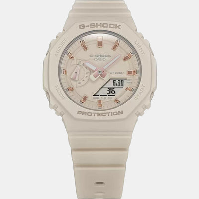G-Shock Women Quartz Pink Dial Analog-Digital Resin Watch G1109