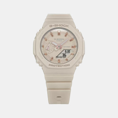 G-Shock Women Quartz Pink Dial Analog-Digital Resin Watch G1109