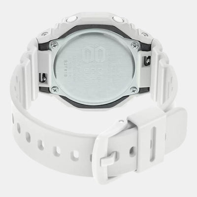 G-Shock Women Quartz White Dial Analog-Digital Resin Watch G1110