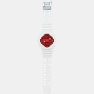 G-Shock Men Quartz White Dial Analog-Digital Resin Watch G1111
