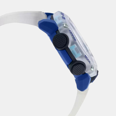 G-Shock Men Quartz White Dial Analog-Digital Resin Watch G1115