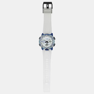 G-Shock Men Quartz White Dial Analog-Digital Resin Watch G1115