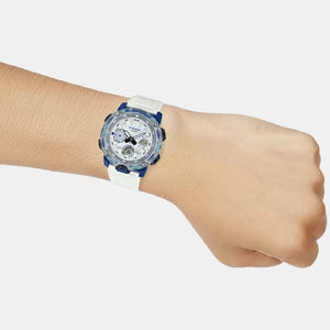 G-Shock Men Quartz White Dial Analog-Digital Resin Watch G1115