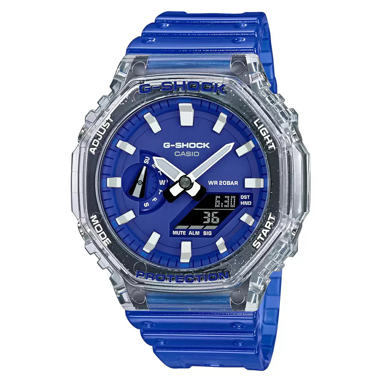 Casio G-Shock Blue Dial Men 45.4mm