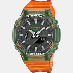 G-Shock Men Quartz Black Dial Analog-Digital Resin Watch G1117