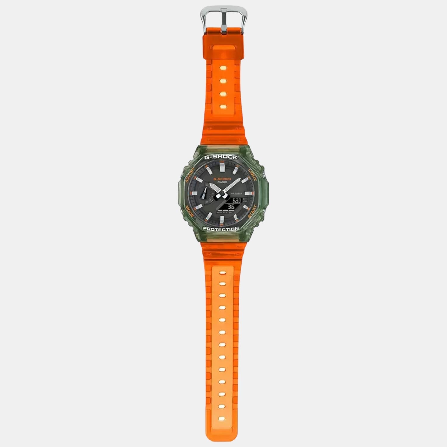 G-Shock Men Quartz Black Dial Analog-Digital Resin Watch G1117