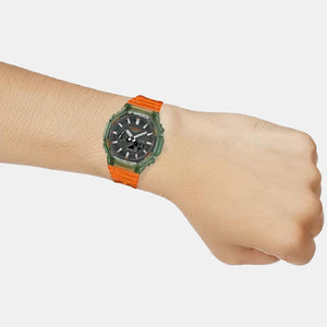 G-Shock Men Quartz Black Dial Analog-Digital Resin Watch G1117
