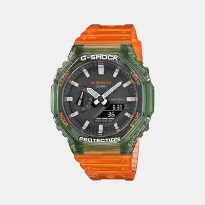 G-Shock Men Quartz Black Dial Analog-Digital Resin Watch G1117
