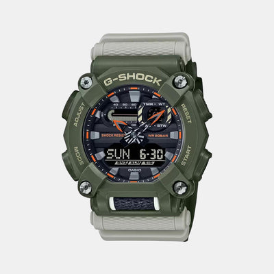 G-Shock Men Quartz Black Dial Analog-Digital Resin Watch G1118