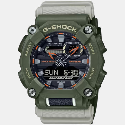 G-Shock Men Quartz Black Dial Analog-Digital Resin Watch G1118
