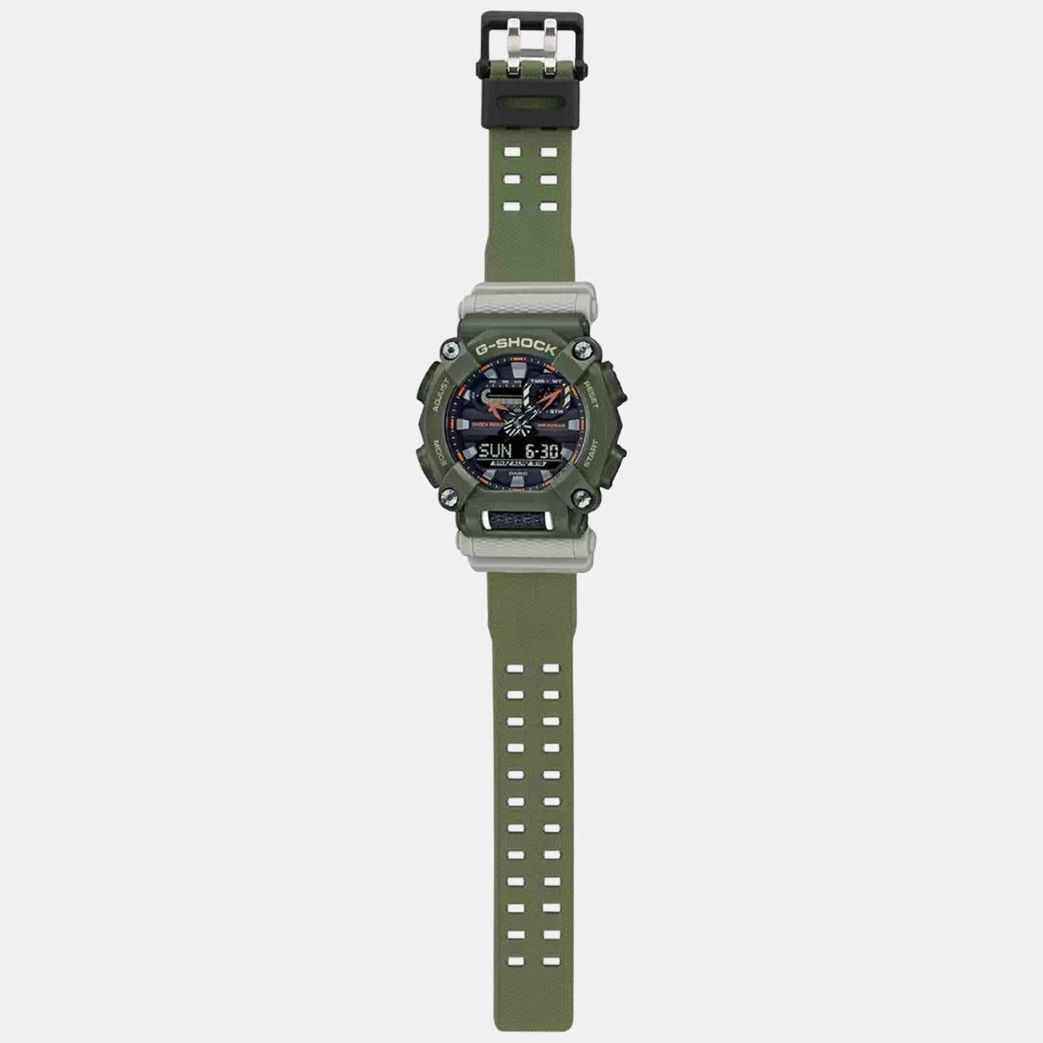 G-Shock Men Quartz Black Dial Analog-Digital Resin Watch G1118