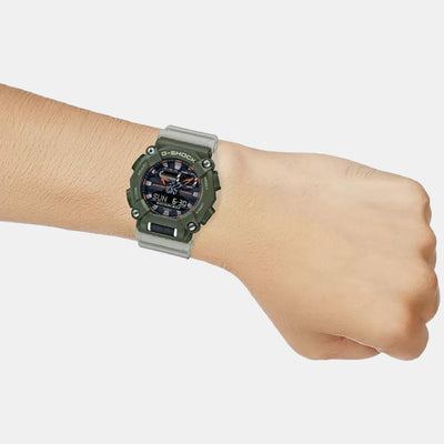 G-Shock Men Quartz Black Dial Analog-Digital Resin Watch G1118