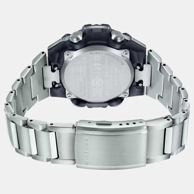 G-Shock Men Quartz Red Dial Analog-Digital Stainless Steel Watch G1123