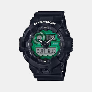 G-Shock Men Quartz Green Dial Analog-Digital Resin Watch G1128