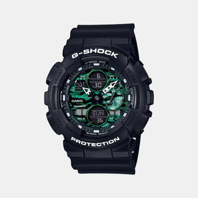 G-Shock Men Quartz Green Dial Analog-Digital Resin Watch G1129