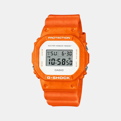 G-Shock Men Quartz Grey Dial Digital Resin Watch G1131