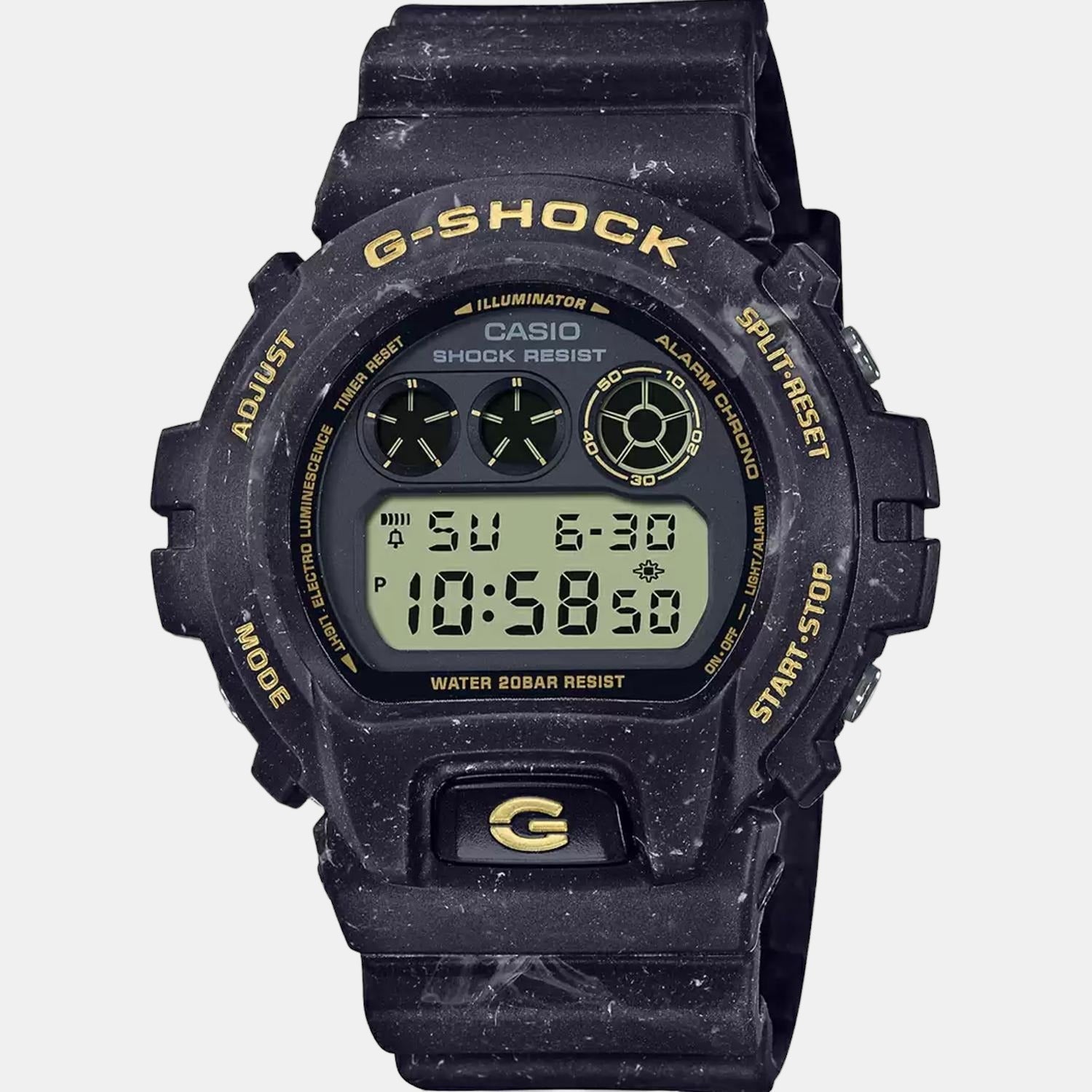 G-Shock Men Quartz Black Dial Digital Stainless Steel Watch G1132