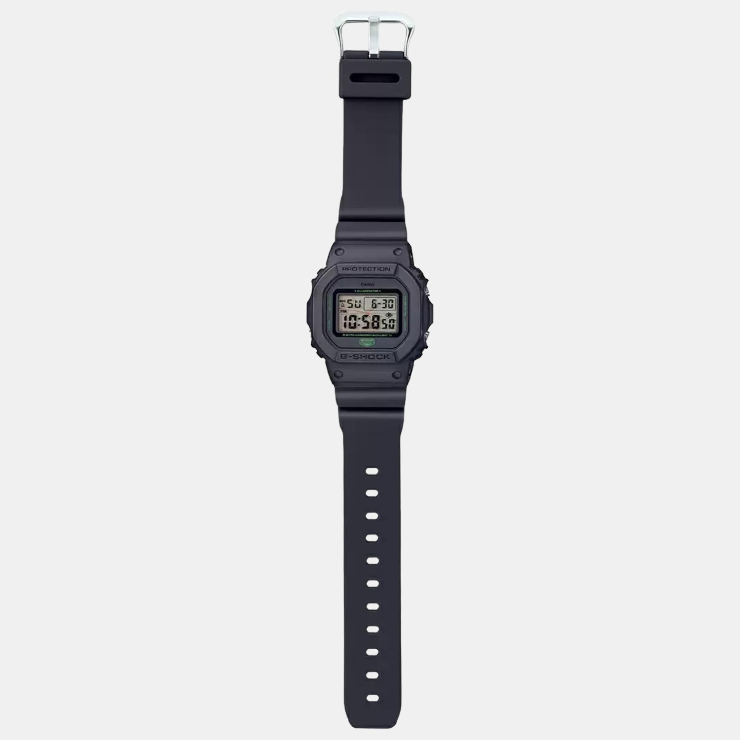 G-Shock Men Quartz Black Dial Digital Silicone Watch G1133