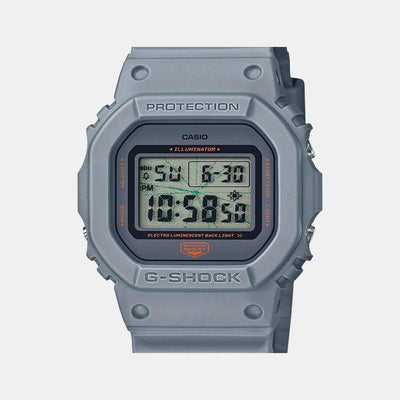G-Shock Men Quartz Grey Dial Digital Resin Watch G1134