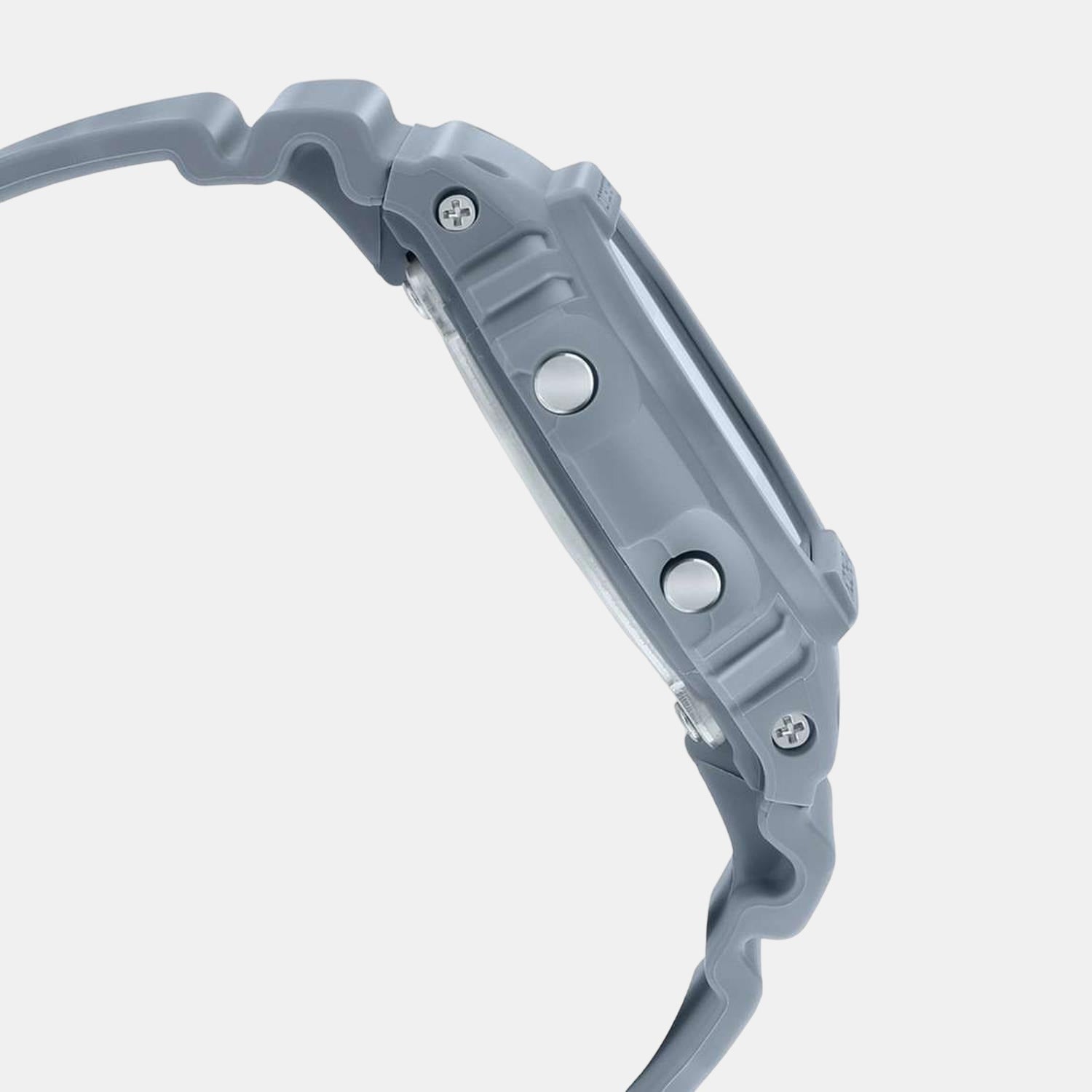 G-Shock Men Quartz Grey Dial Digital Resin Watch G1134