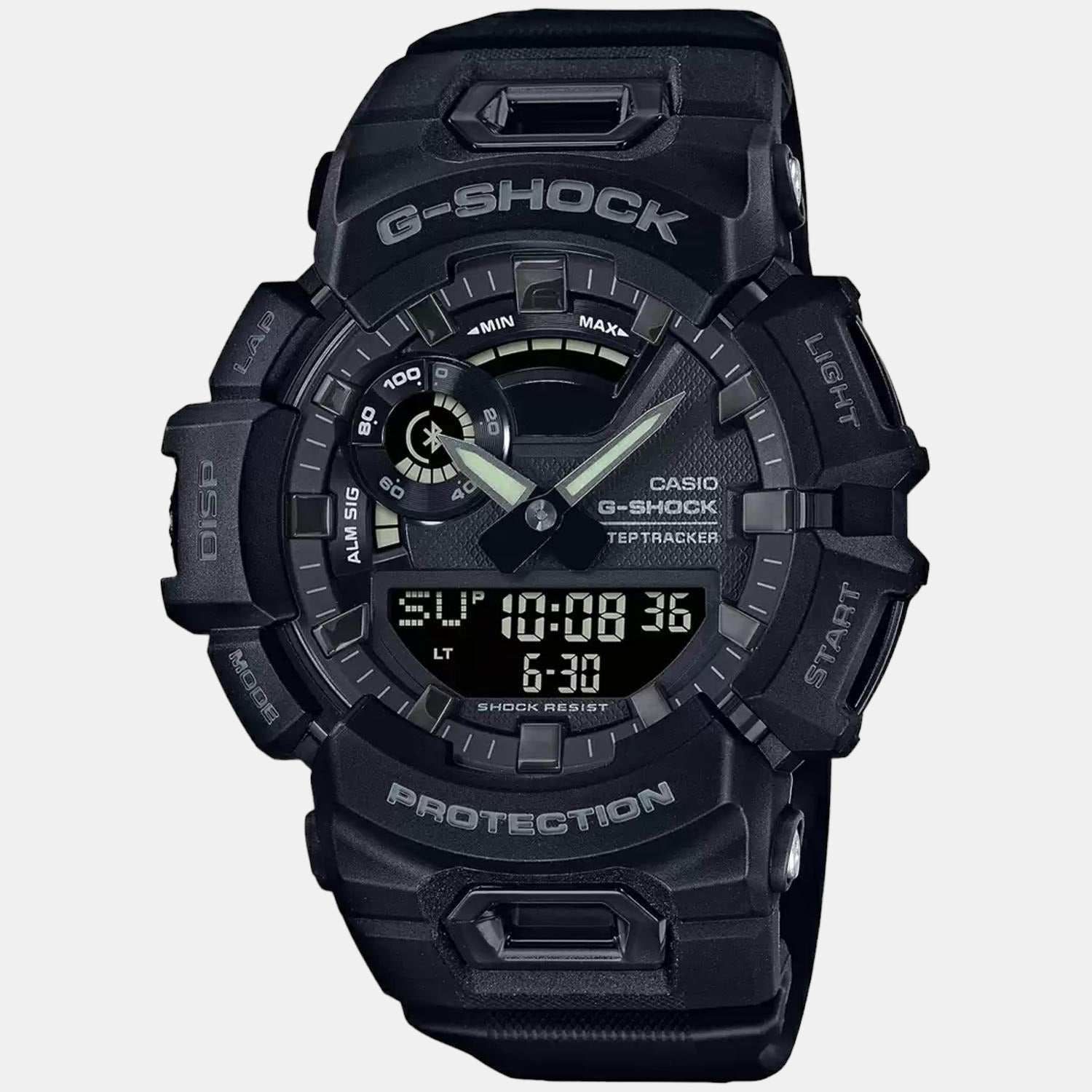 G-Shock Men Quartz Black Dial Analog-Digital Resin Watch G1135