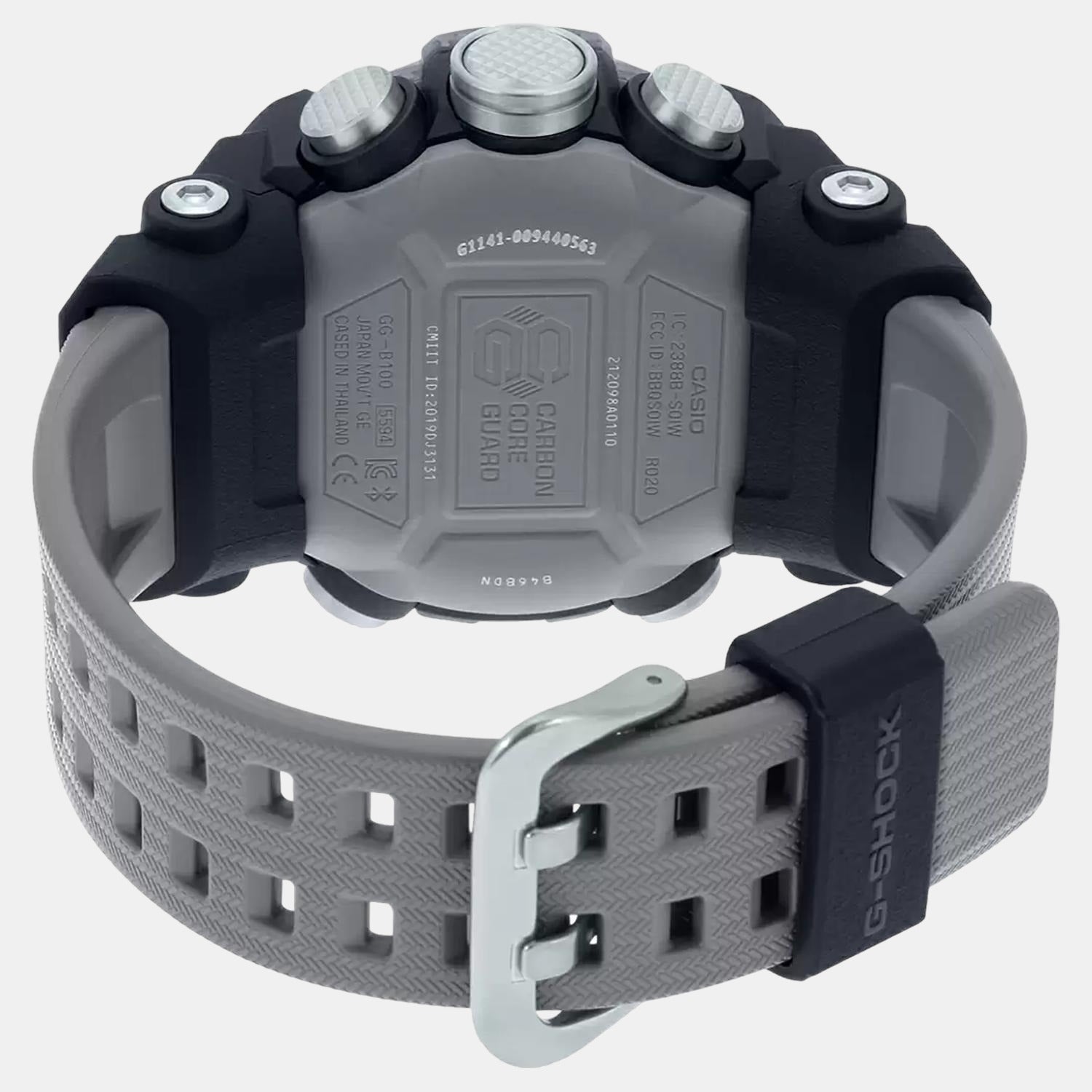 G-Shock Men Quartz Black Dial Analog-Digital Resin Watch G1141