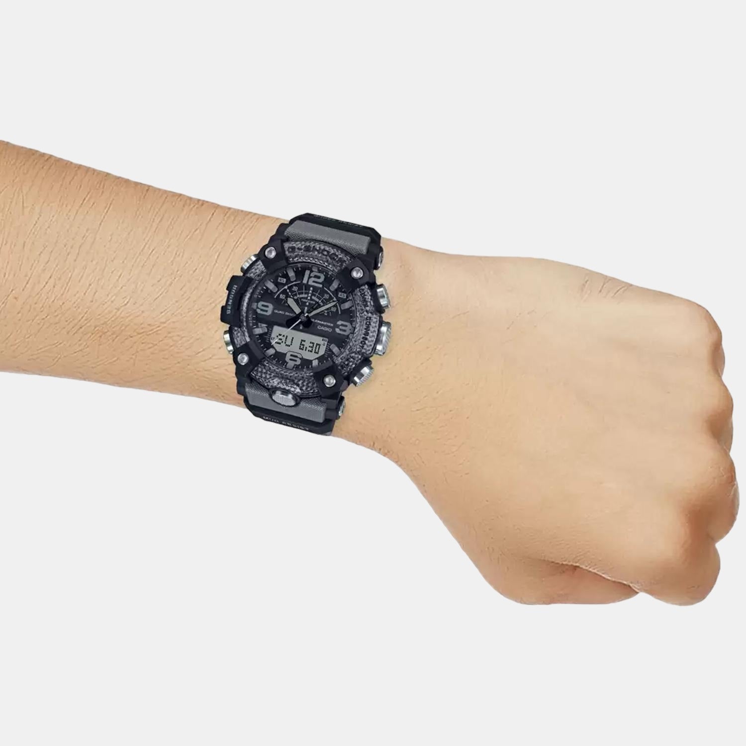 G-Shock Men Quartz Black Dial Analog-Digital Resin Watch G1141