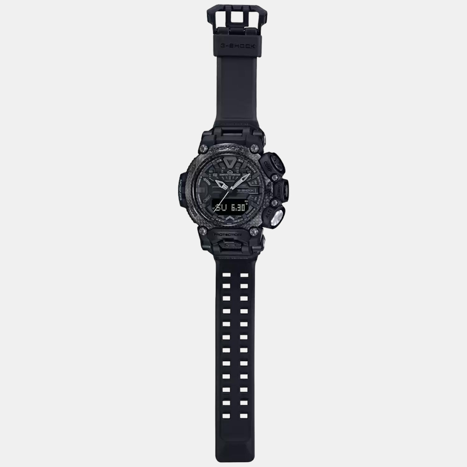 G-Shock Men Quartz Black Dial Analog-Digital Resin Watch G1142